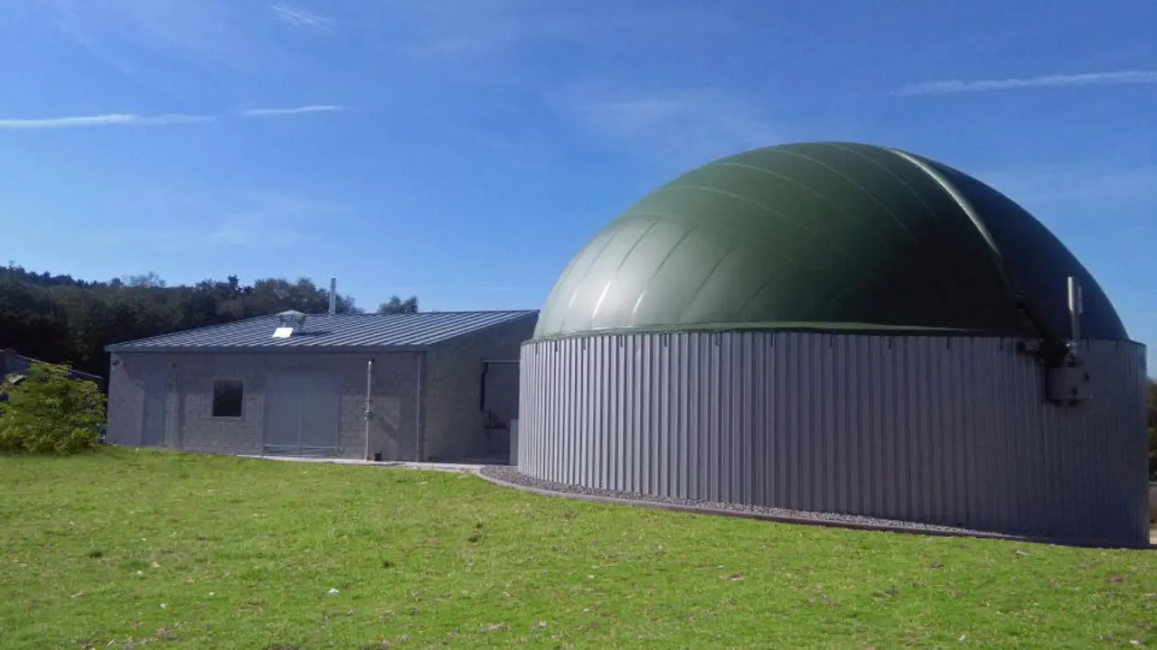 Planta de biogás. EP.