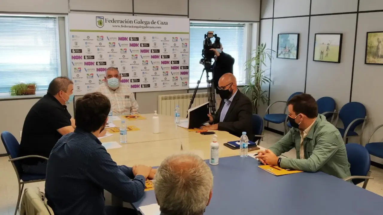 Un momento de la reunión. VOX