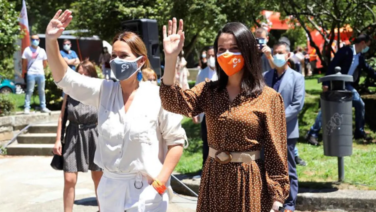 Pino e Arrimadas. EFE