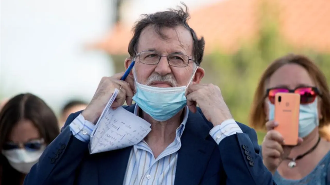 Rajoy, en Ourense. EFE