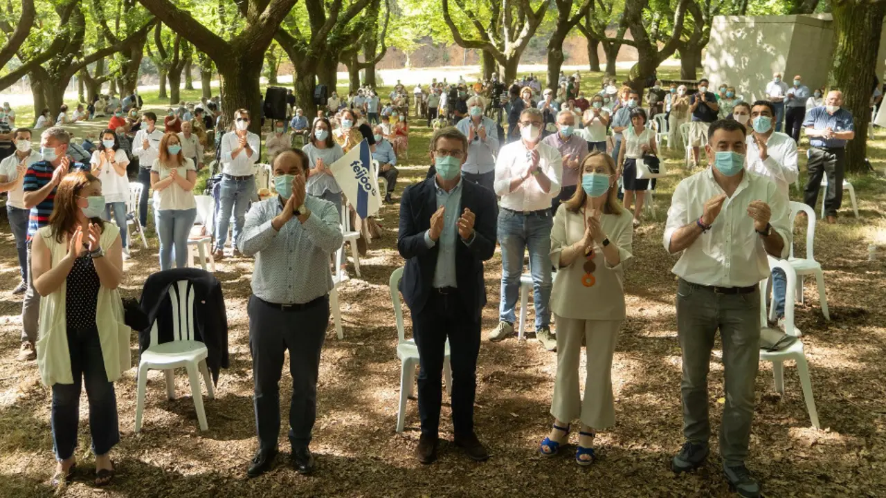 Mitin do PP en Lalín. ROMÁN RODRÍGUEZ