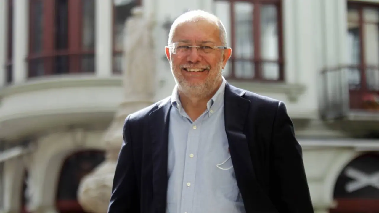 Francisco Igea, en su visita a Lugo. VICTORIA RODRÍGUEZ