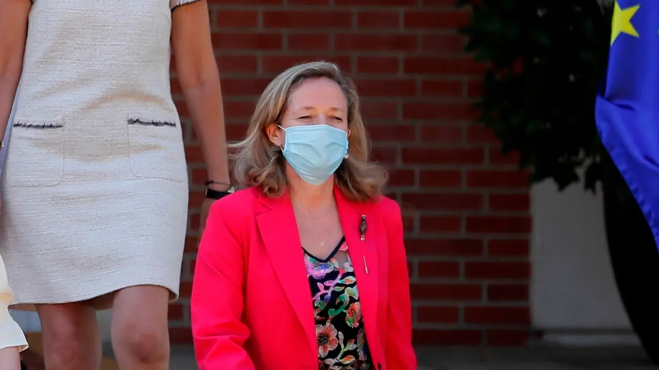 La ministra de Asuntos Económicos, Nadia Calviño. CHEMA MOYA (EFE)