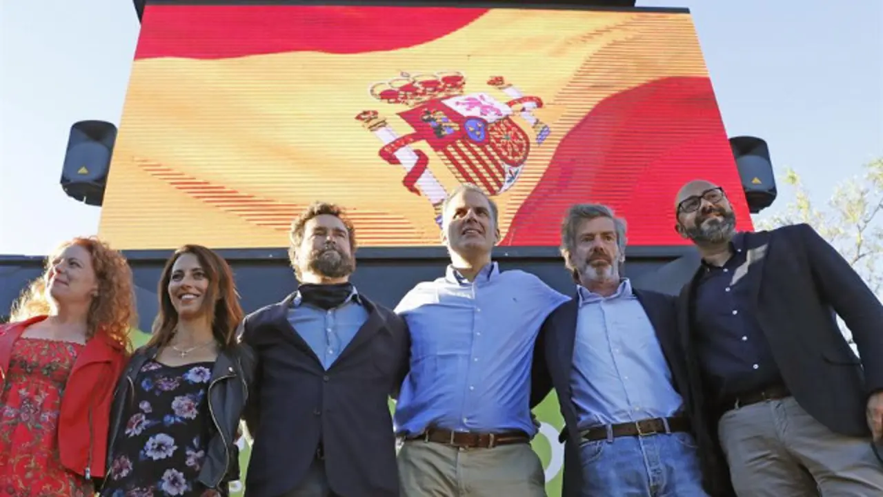 Cierre de campaña de Vox. EFE