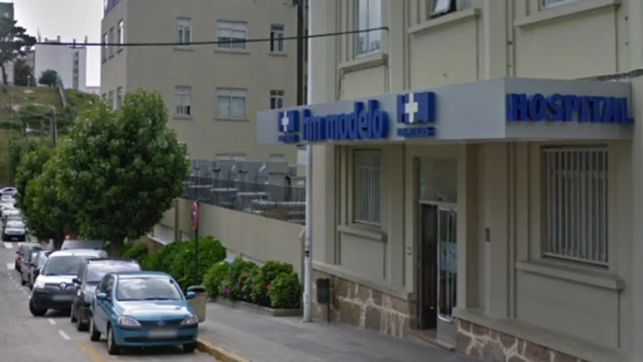 Hospital Modelo de A Coru&ntilde;a. GOOGLEMAPS