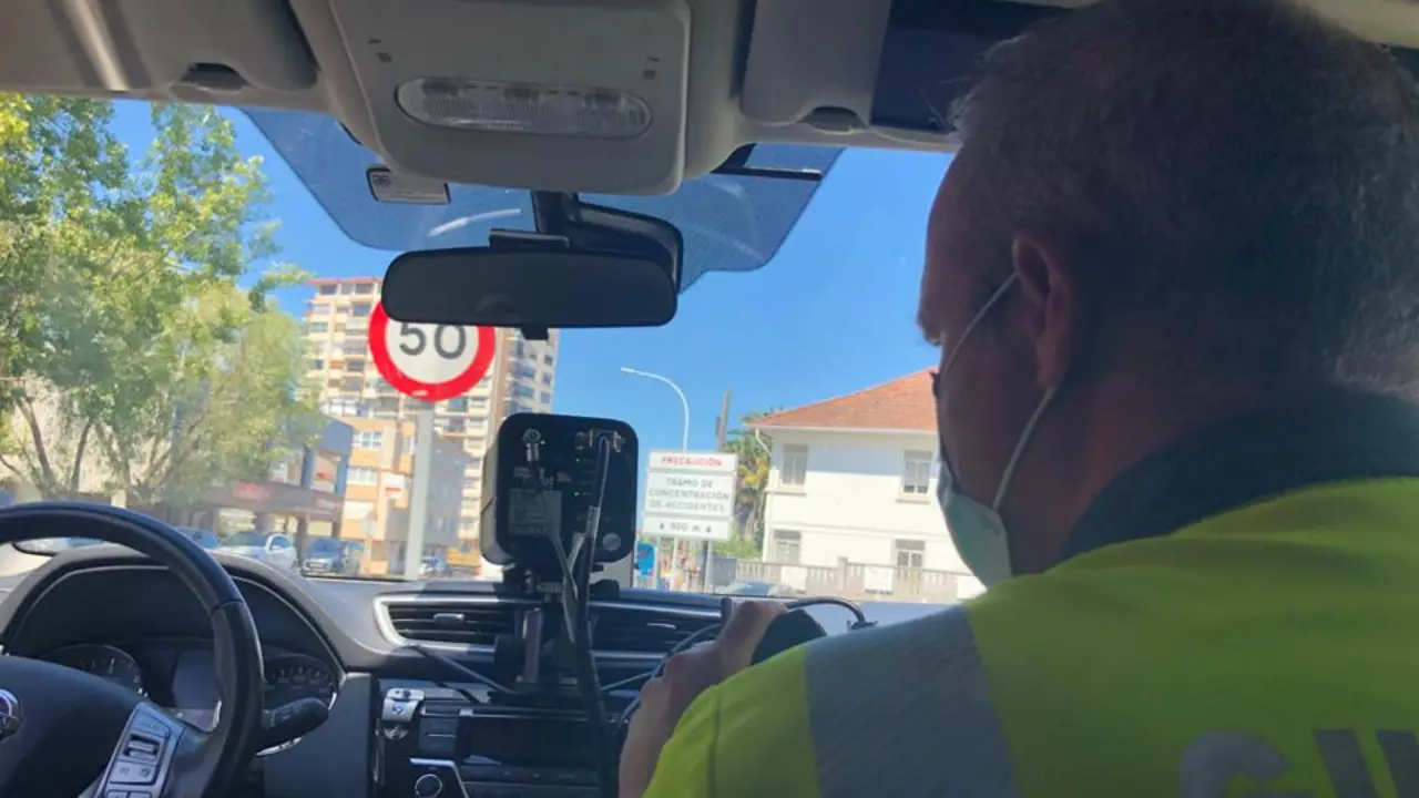 Control dos axentes. GARDA CIVIL