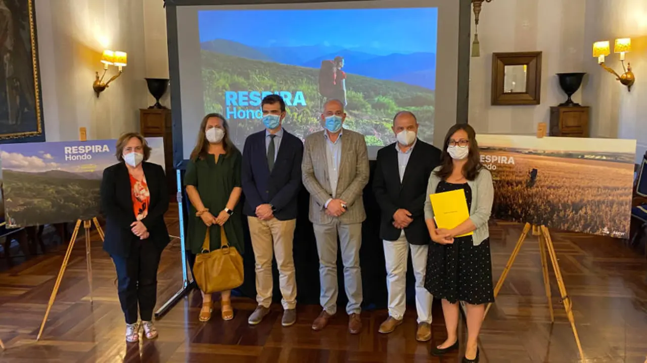 Presentación Respira Hondo. EUROPA PRESS.