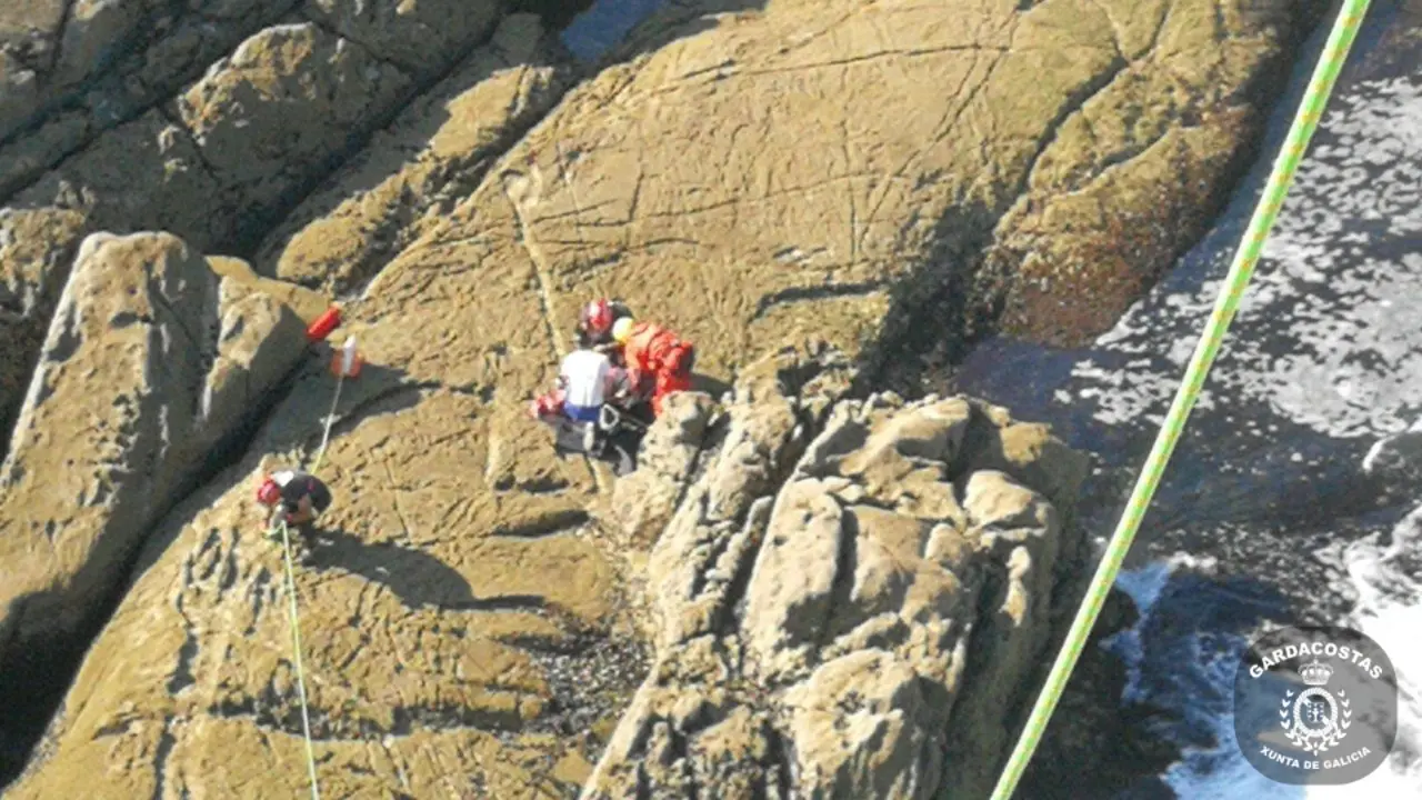 Rescate mariscadora. TWITTER.