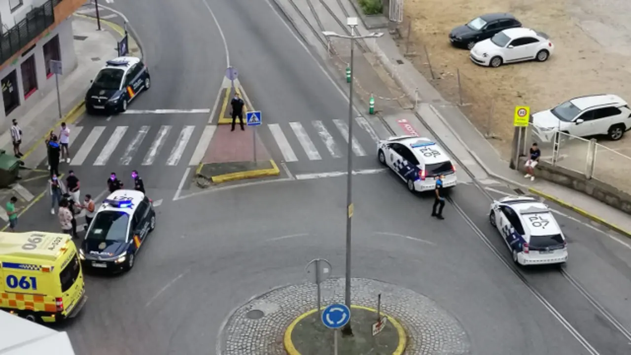 Imagen de la pelea. CEDIDA