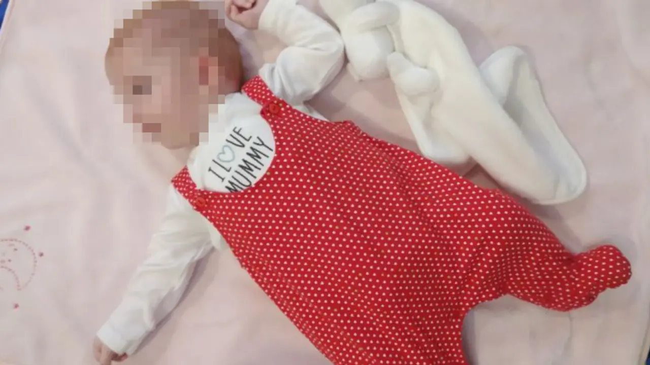 Imagen de la pequeña Briana. GOFUNDME