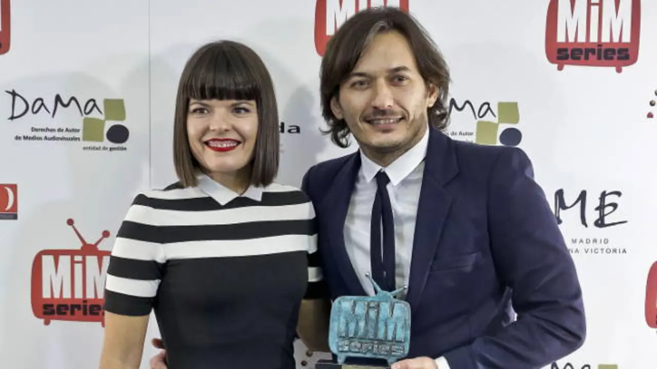 Guionistas de LQSA y El pueblo. EFE