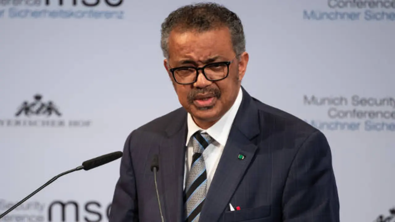 Tedros Adhanom, director General de la OMS. EFE