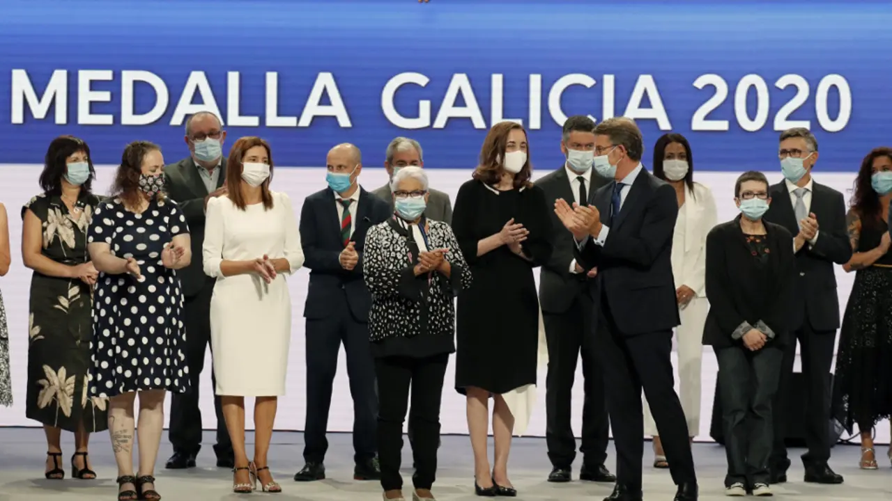 Entrega de las Medallas de Galicia. EFE