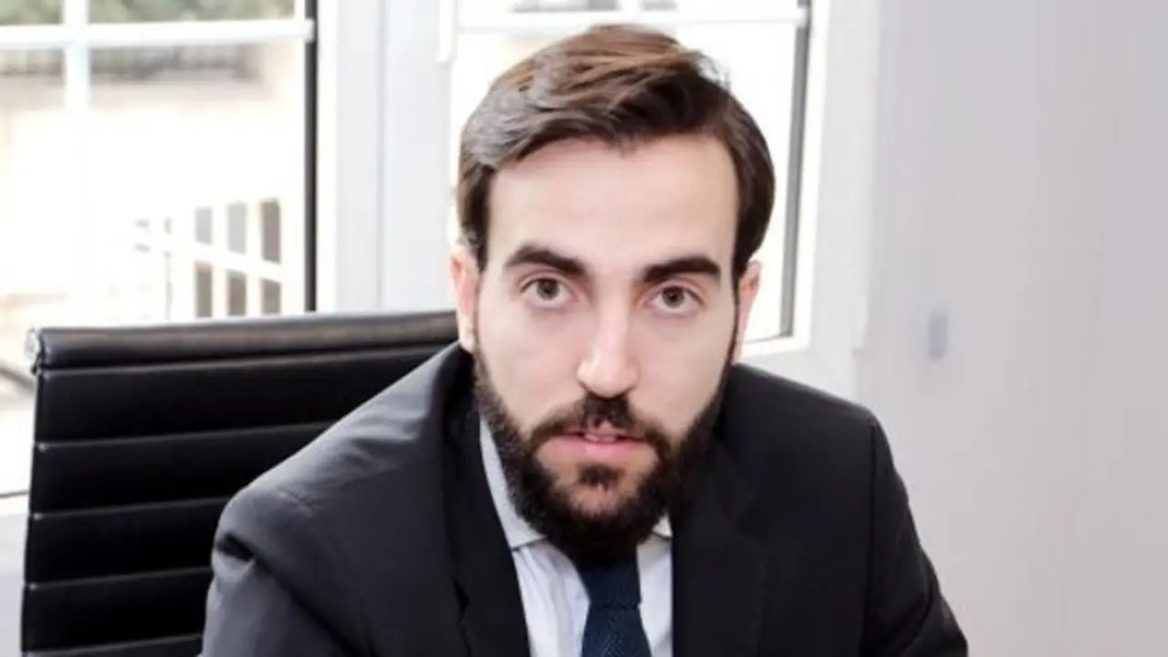 Tebas Llana, hijo de Javier Tebas. EFE