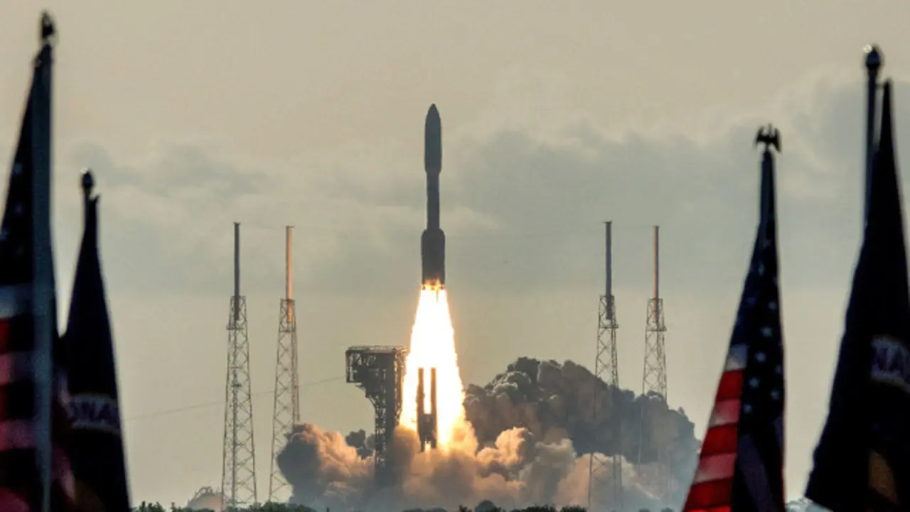 Lanzamento do foguete. CRISTOBAL HERRERA (Efe)