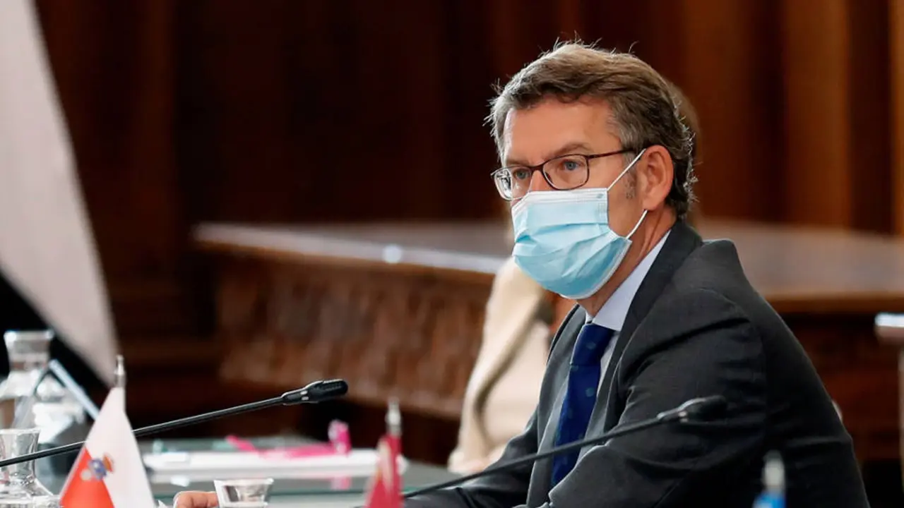 Feijóo na Conferencia de Presidentes. EFE