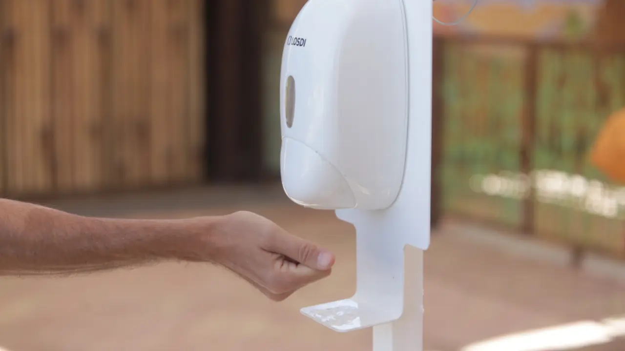 Dispensador de gel. AEP