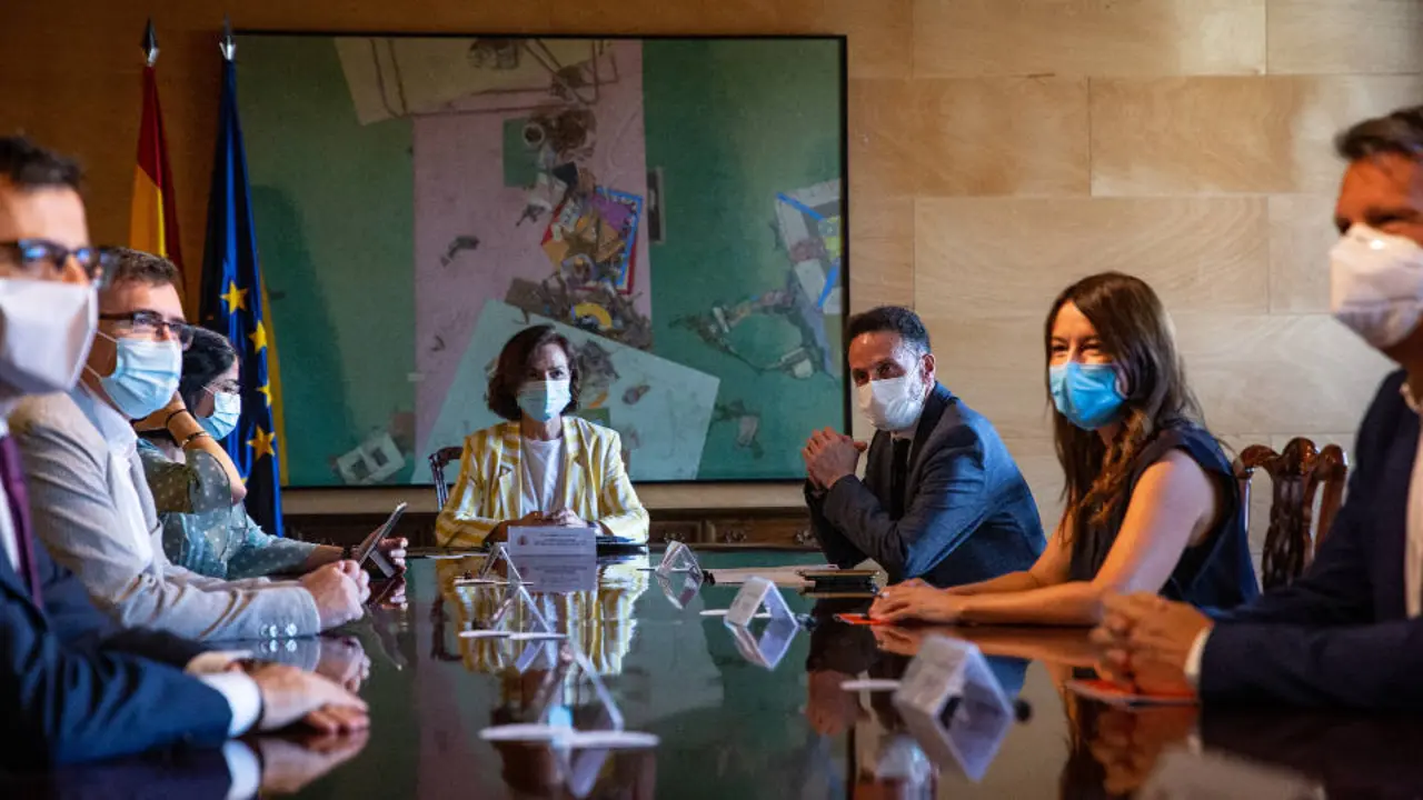 Reunión entre el Gobierno y Ciudadanos. EUROPA PRESS