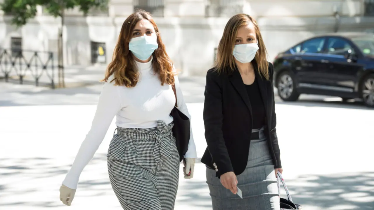 Bousselham, á súa chegada á Audiencia. ARCHIVO