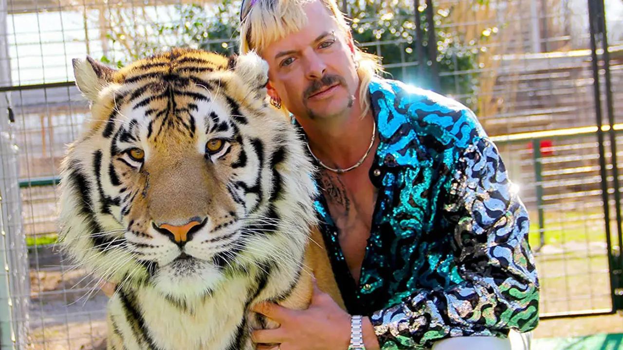 Joe Exotic na imaxe promocional de &#39;Tiger King&#39;. NETFLIX