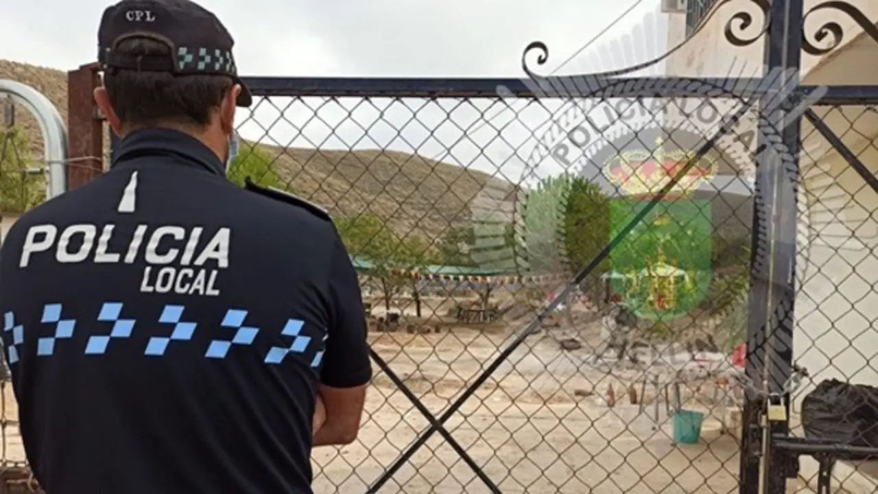 Actuación da Policía. POLICÍA LOCAL DE HELLÍN