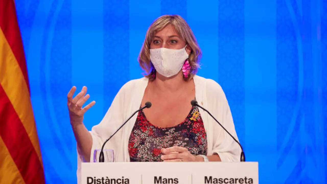 La consejera de salud de Cataluña Alba Vergés. EFE