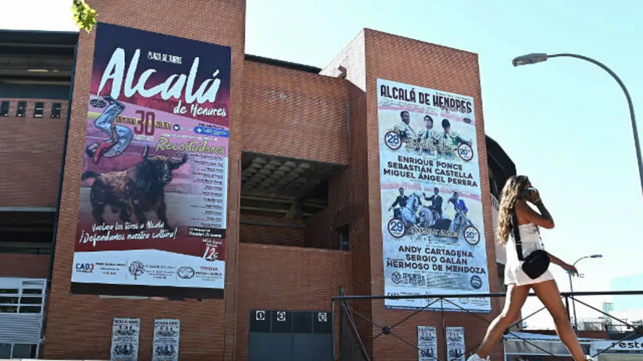 Plaza de toros de Alcalá. EFE