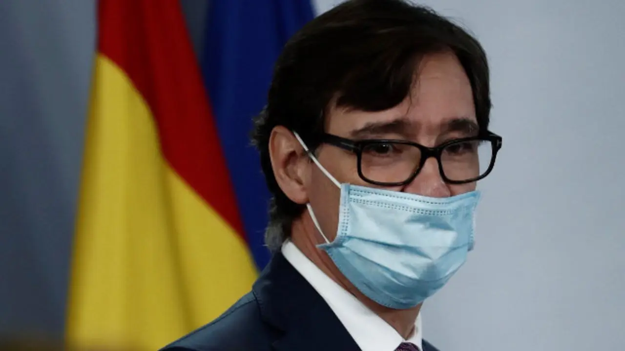 El ministro de Sanidad, Salvador Illa.  MARISCAL (Efe)