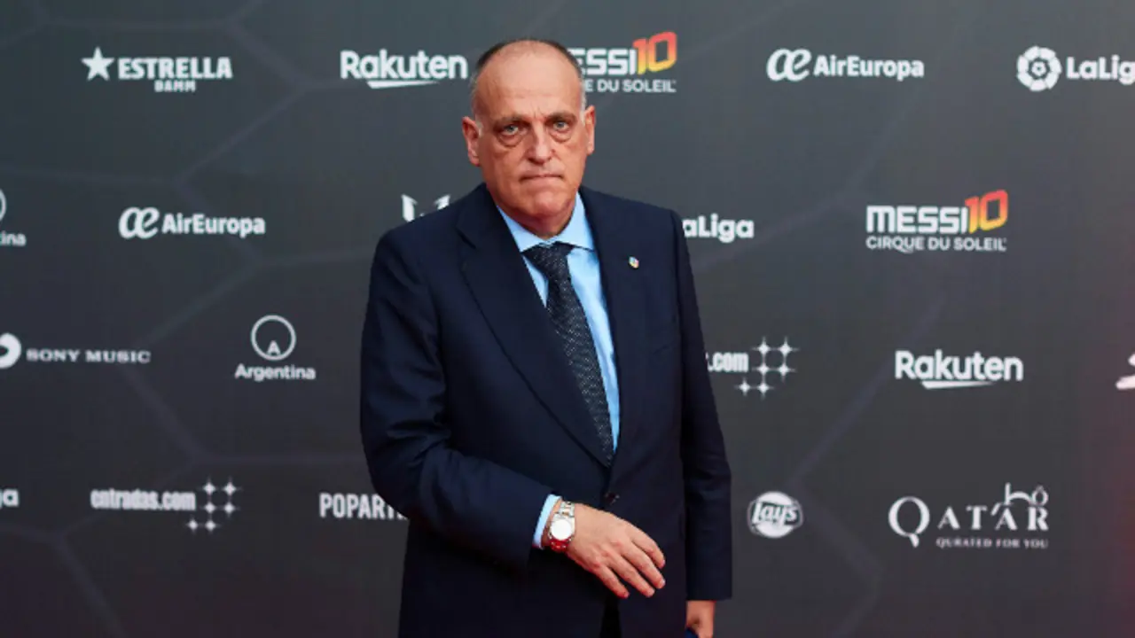 Javier Tebas. ARCHIVO