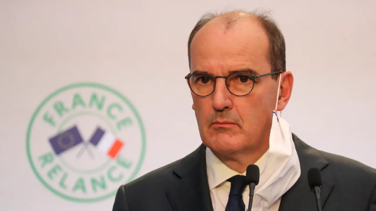 El primer ministro francés, Jean Castex. LUDOVIC MARIN (EFE)