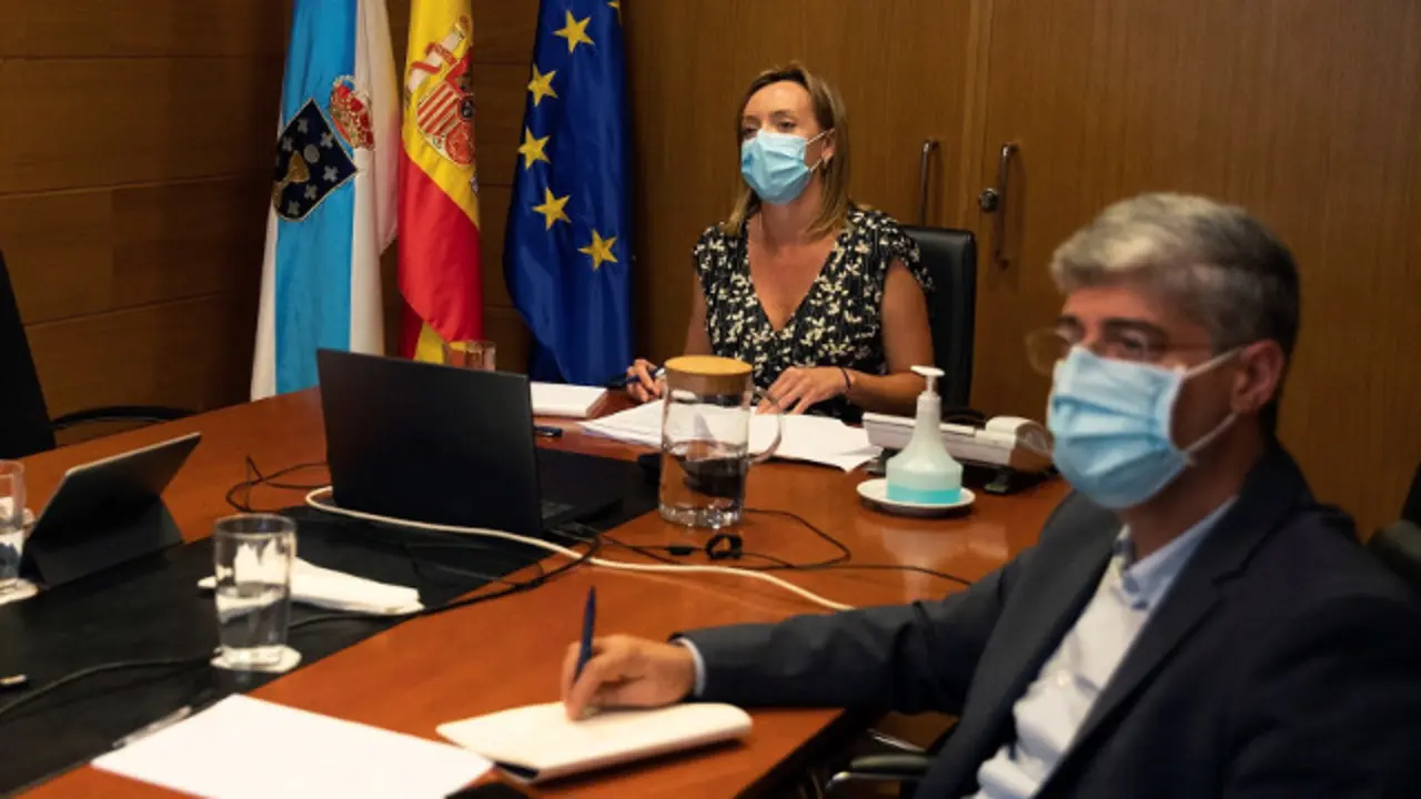 Fabiola García, en su despacho. EFE