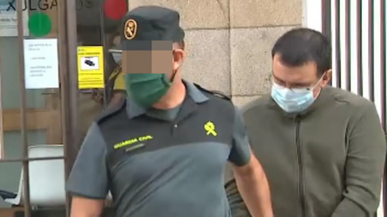 José Luis Abet, este jueves en Caldas. CRTVG