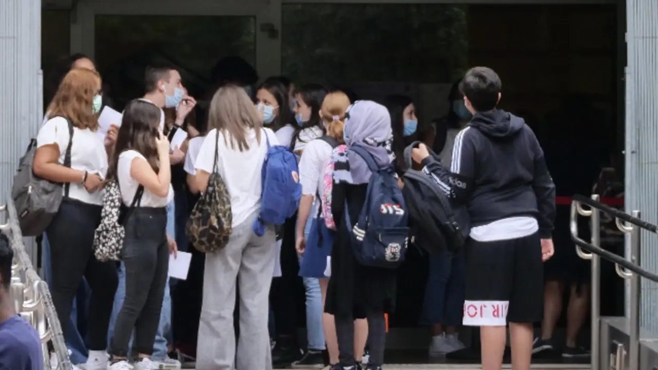 Un grupo de estudiantes. EFE