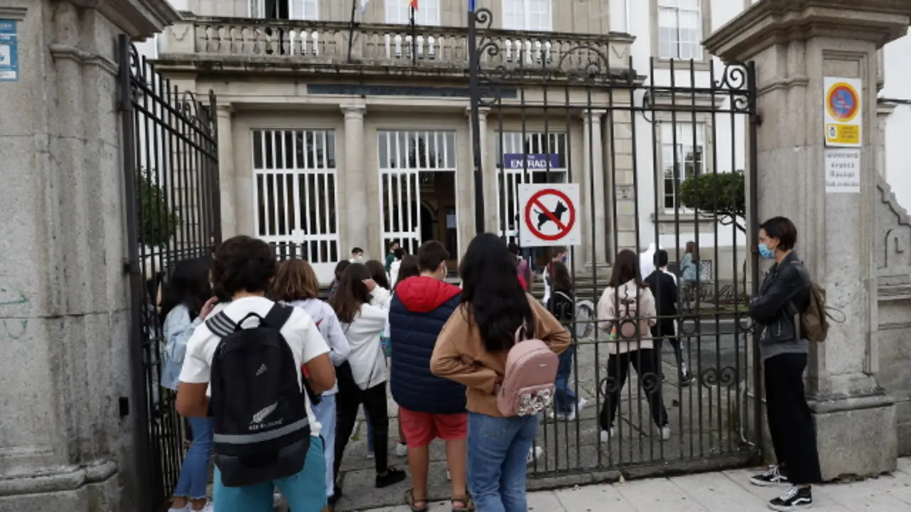 Inicio del curso en el IES Lucus Augusti. XESÚS PONTE