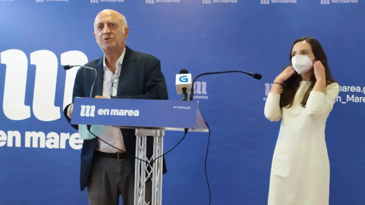 Pacho Casal e María Chao. (Efe)