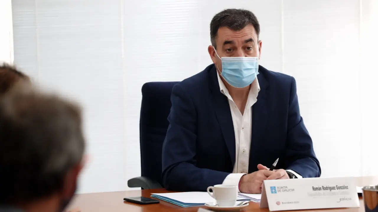 O conselleiro de Cultura, Educación e Universidade, Román Rodríguez. SEBAS SENANDE