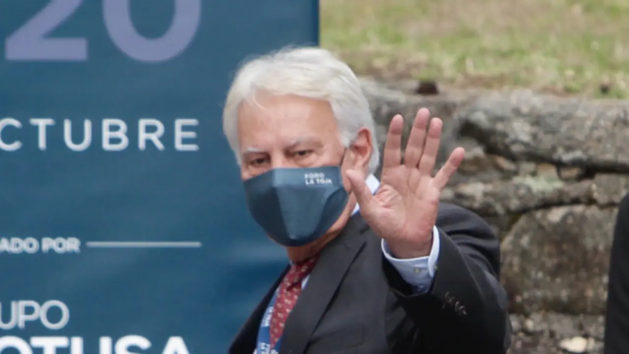 Felipe González, en el Foro La Toja. DAVID FREIRE