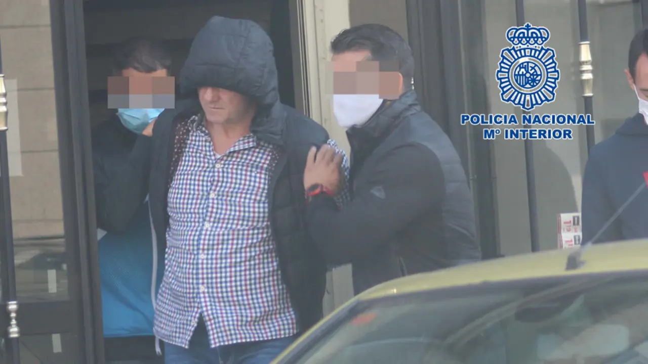 El capo turco durante su detención. EP