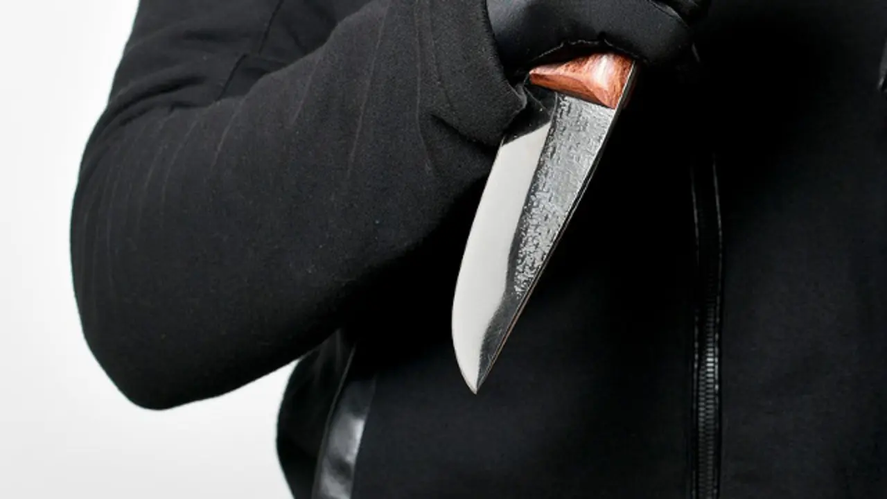 Un hombre con un cuchillo. PIXABAY