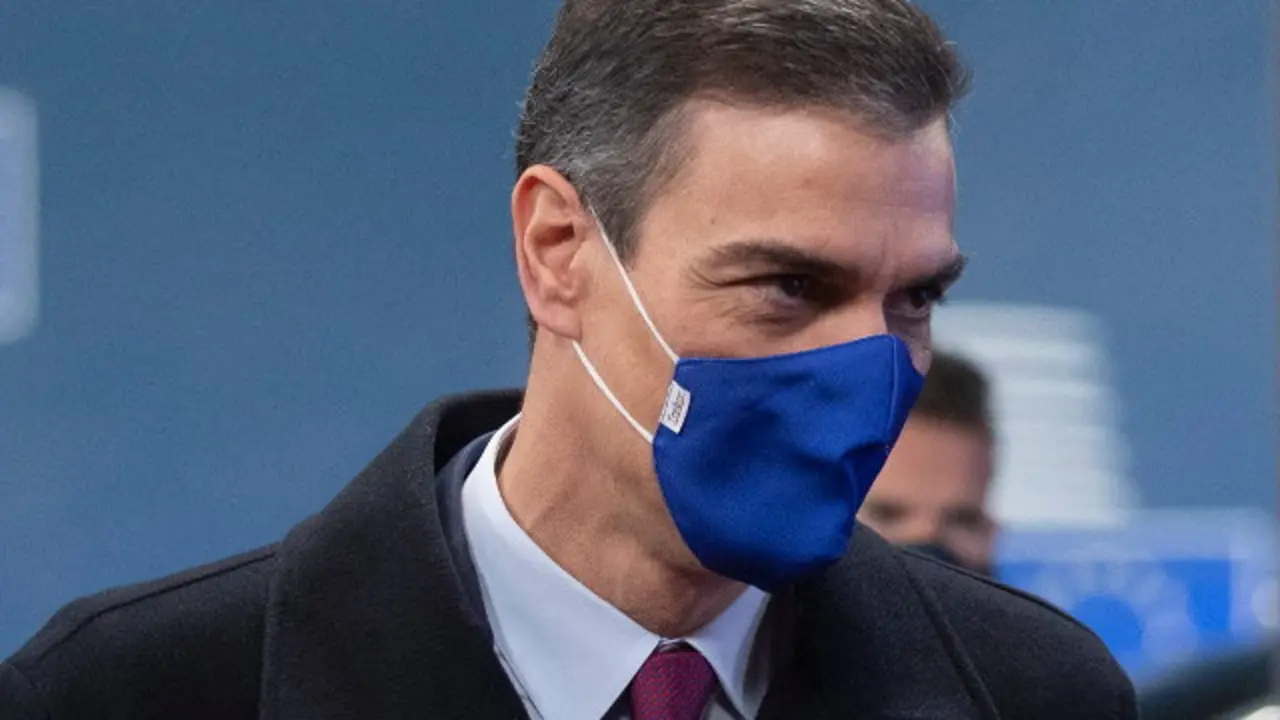 Pedro Sánchez, en Bruselas. EFE