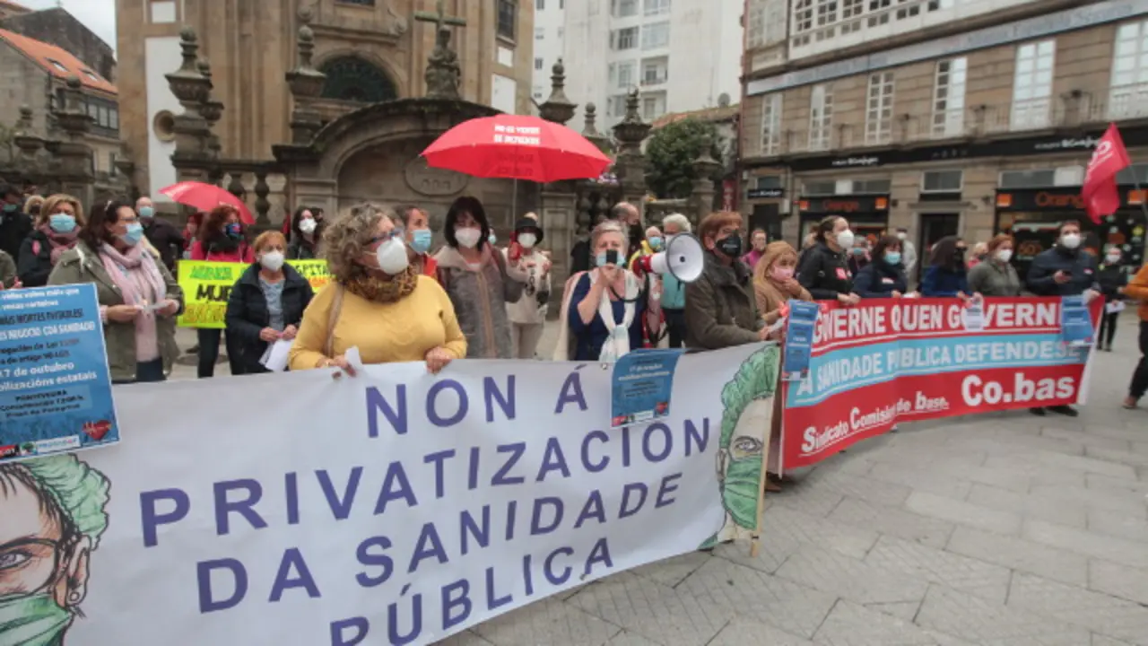 RAFA 12.00 Peregrina. Concentracion sanitarios