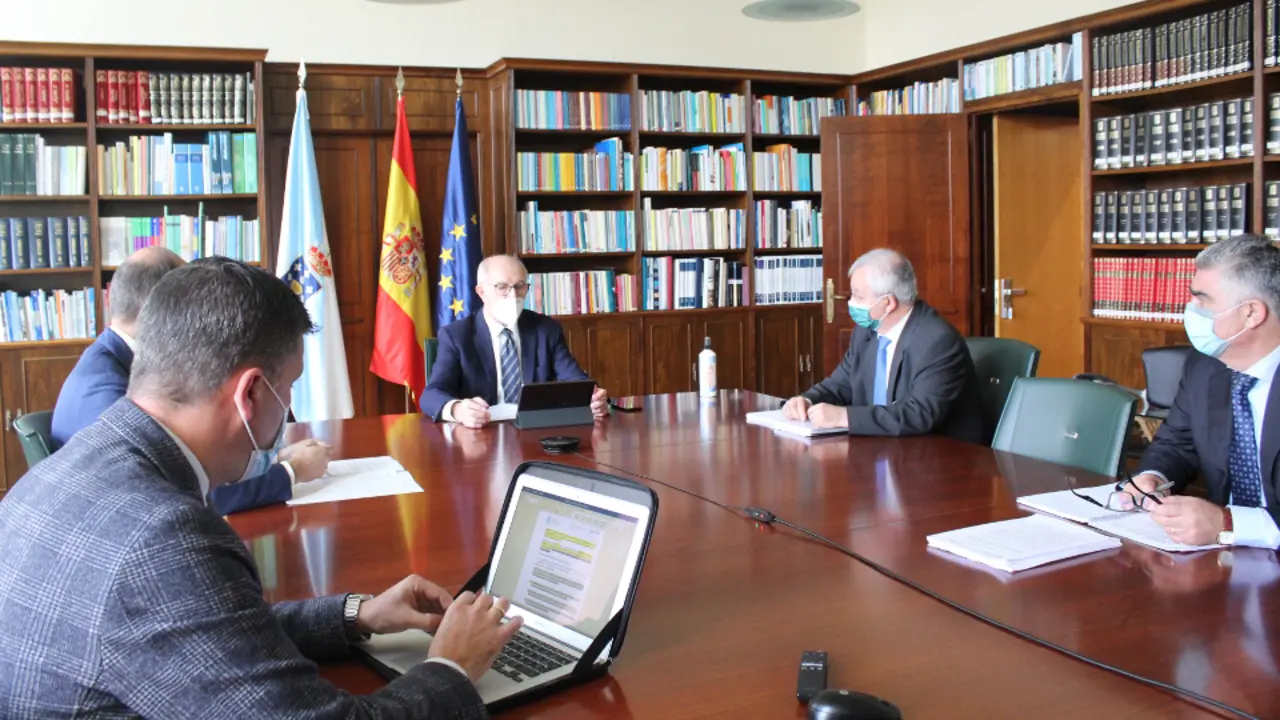 Imagen del encuentro. EFE