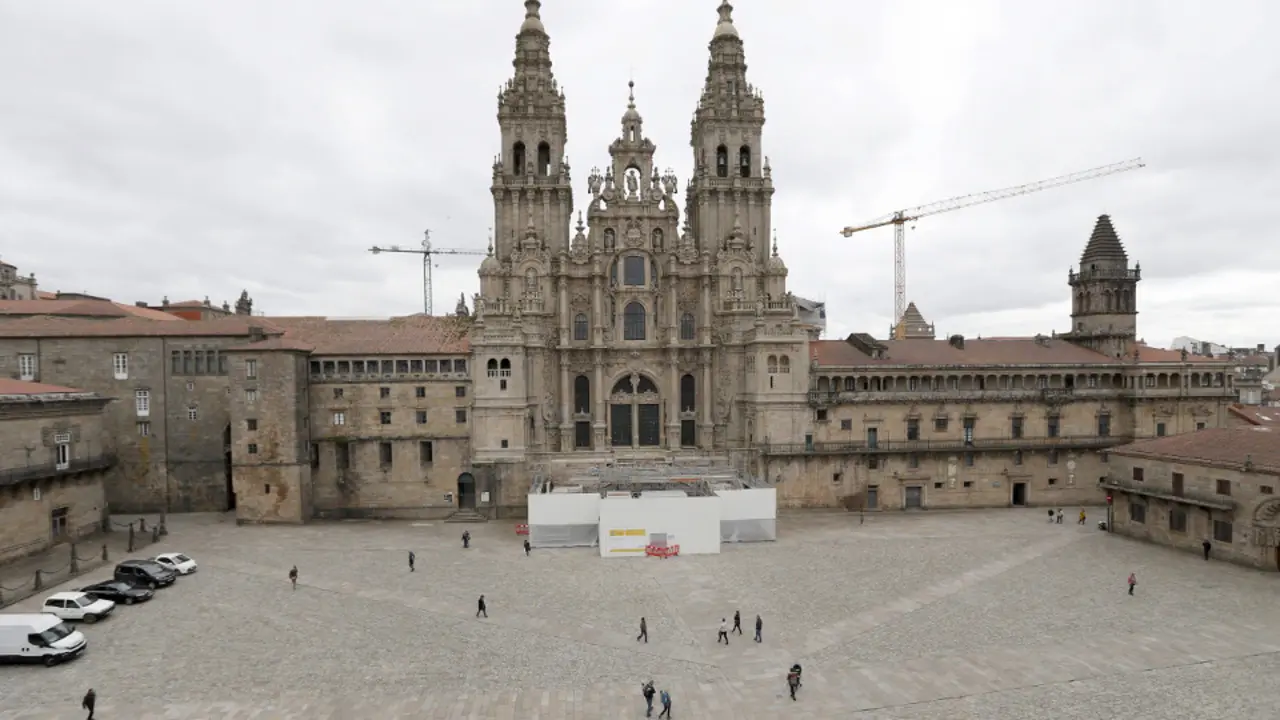 La catedral de Santiago. LAVANDEIRA JR.