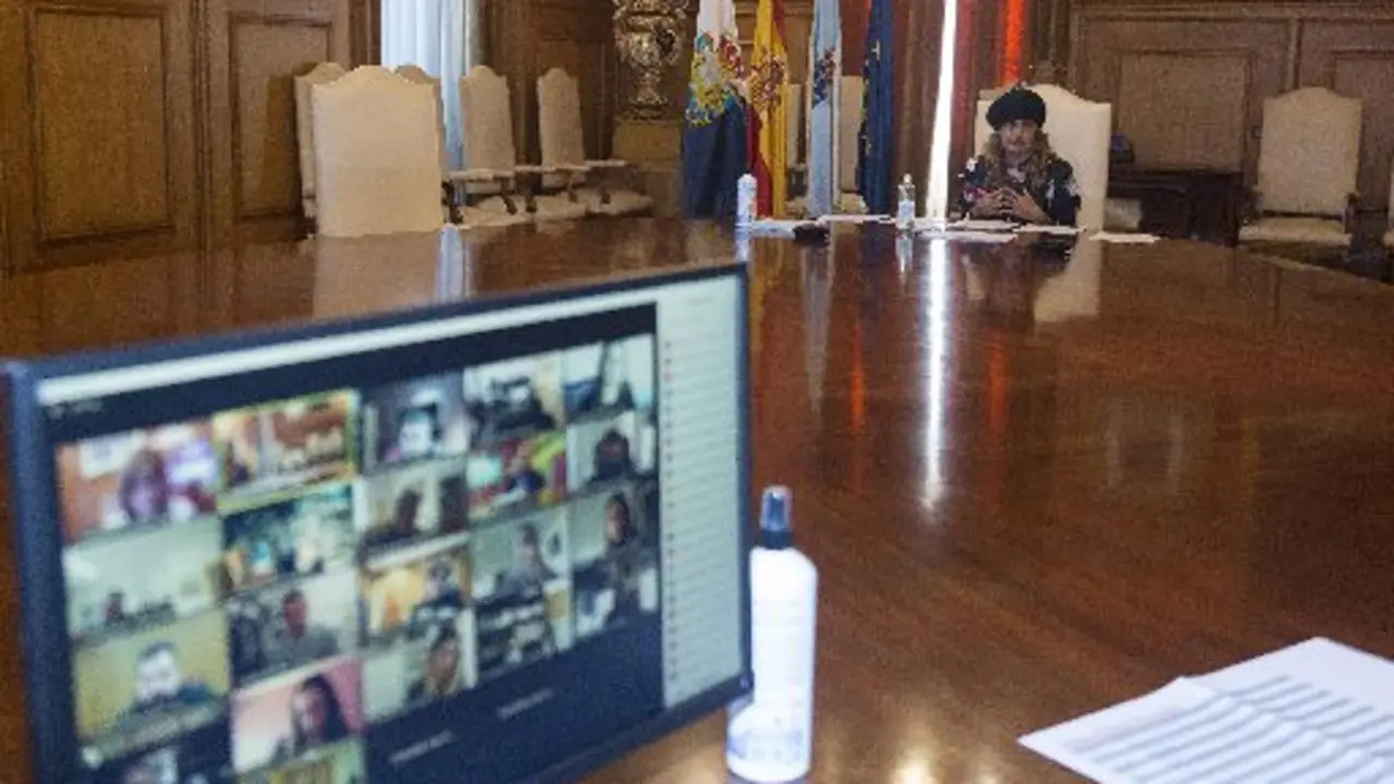 Imagen de la reunión. EFE