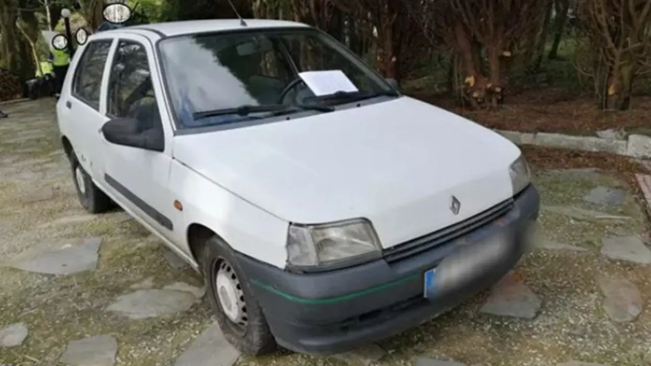 Un coche entrado en años. AEP