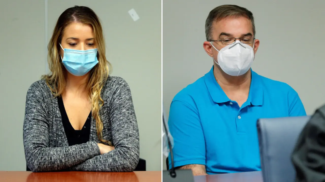 Los dos condenados. EFE