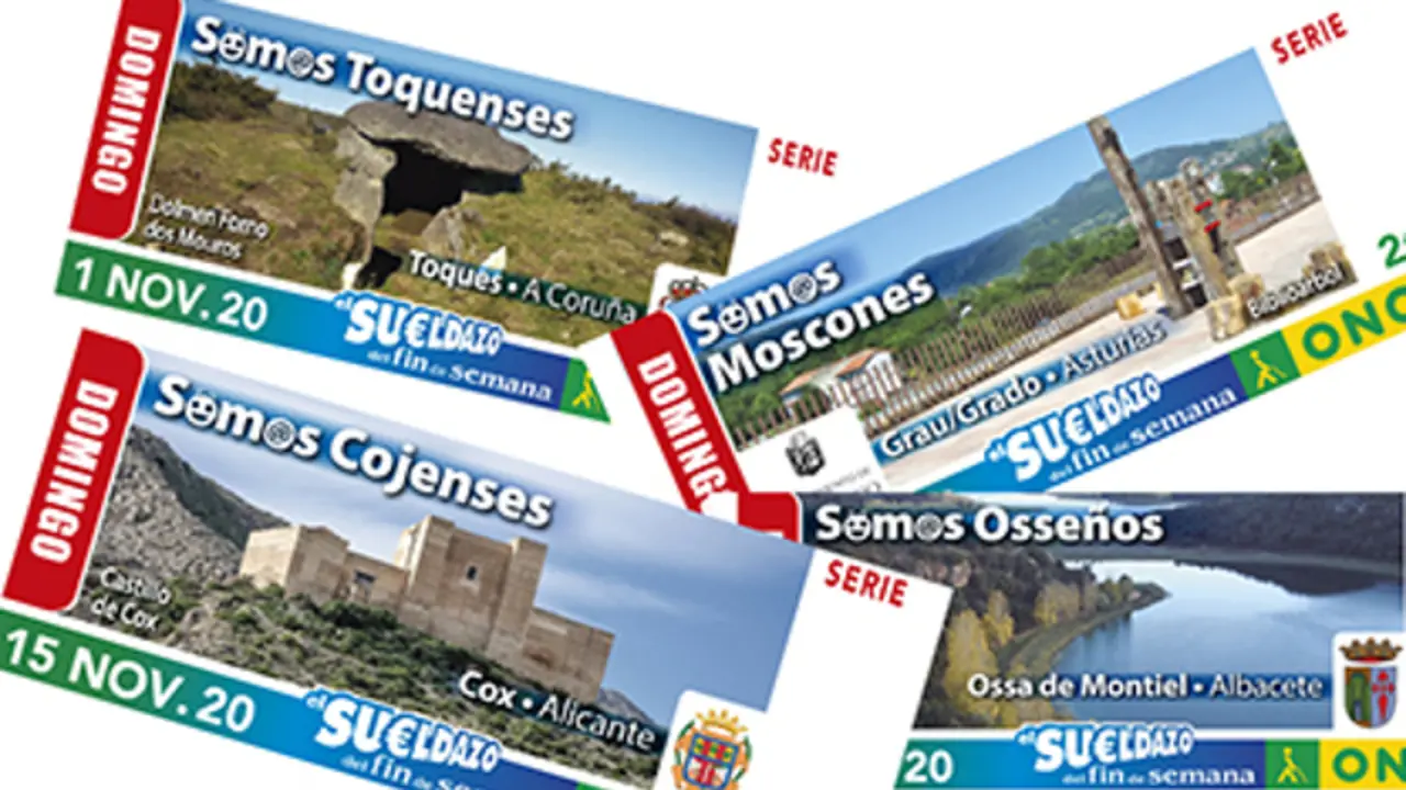 Cupones de la serie de la Once. EP