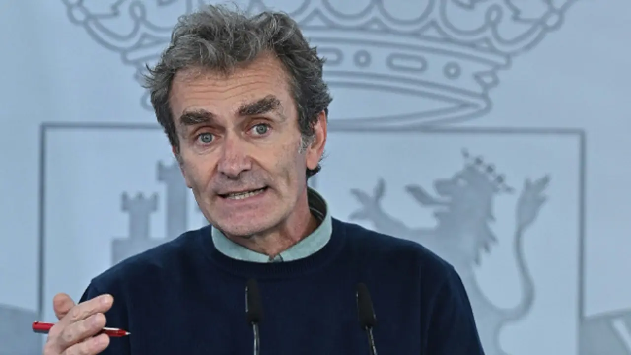 Fernando Simón, en rolda de prensa. EFE