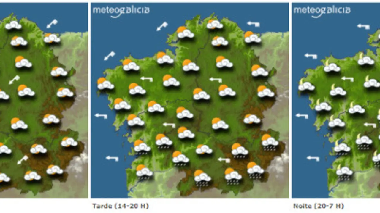 Previsión para este xoves. EP