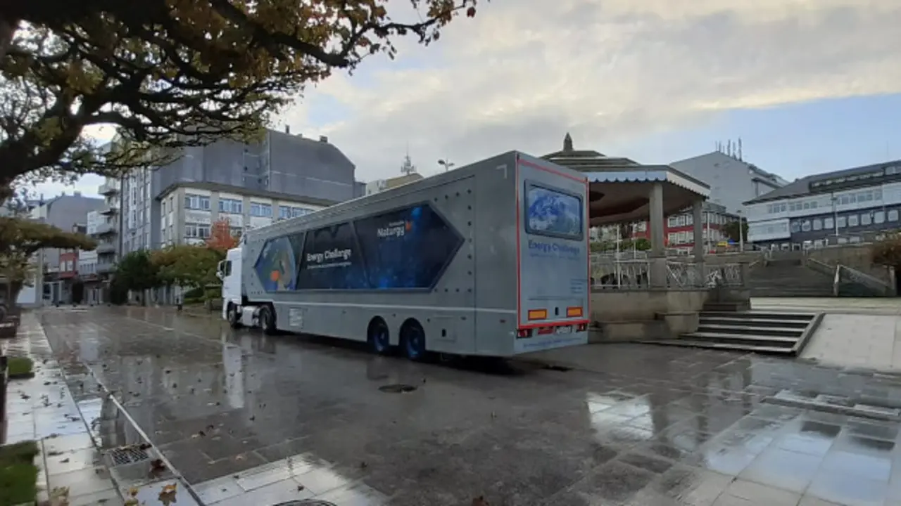 O camión de Fundación Naturgy. EP